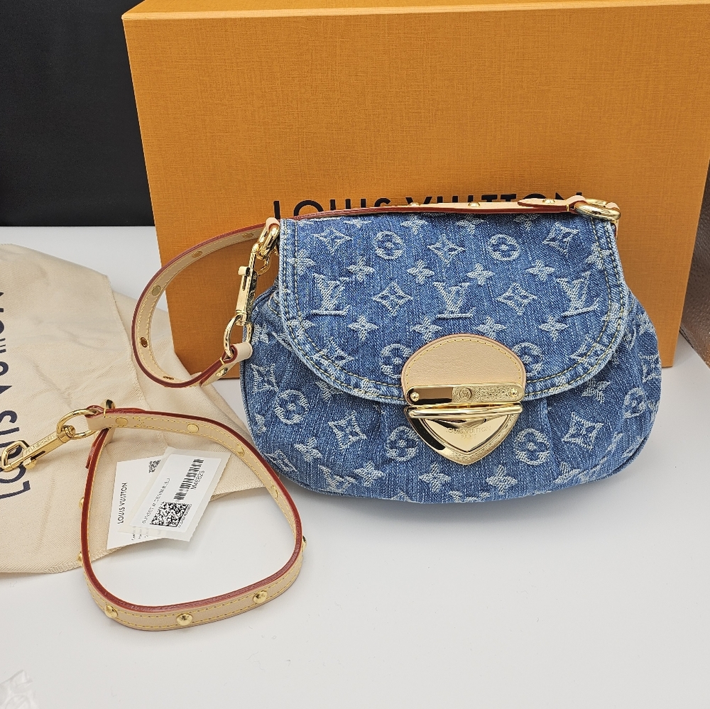 Brand new authentic Louis Vuitton denim remix Sunset